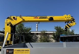 JAC N90 (9т) КМУ HYVA 3.2 E3 (3т) БОРТ АЛЮМИНИЙ 6,2×2,55×0,6 м